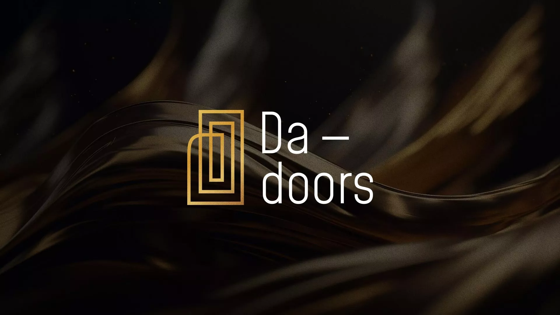Разработка логотипа для компании «DA-DOORS» в Ишиме